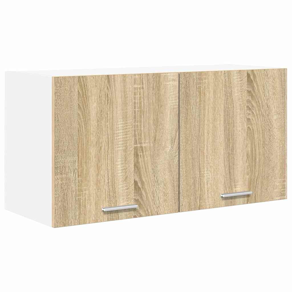Hanging Cabinet Riga Sonoma Oak 80 x 31 x 40 cm Engineered Wood